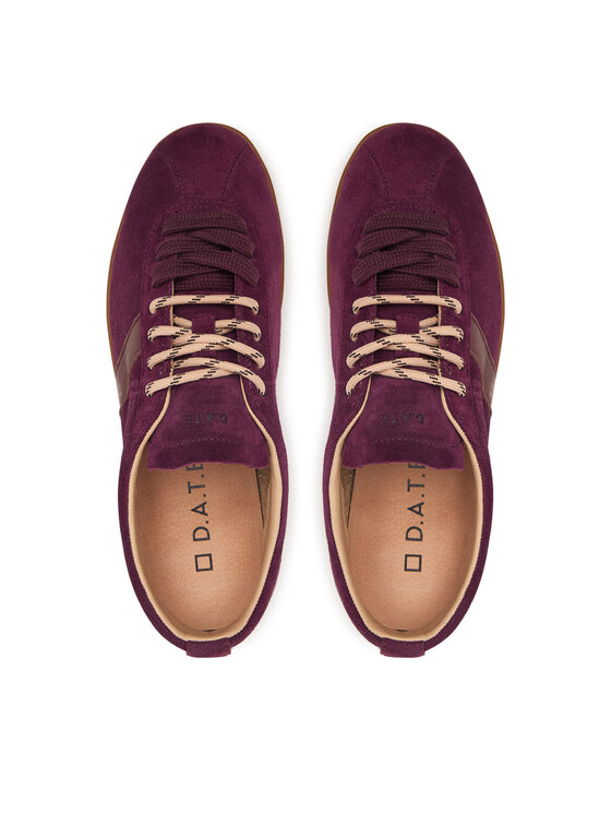 D.A.T.E. D.A.T.E. Sneakersy Prima W451-PR-SD Bordowy