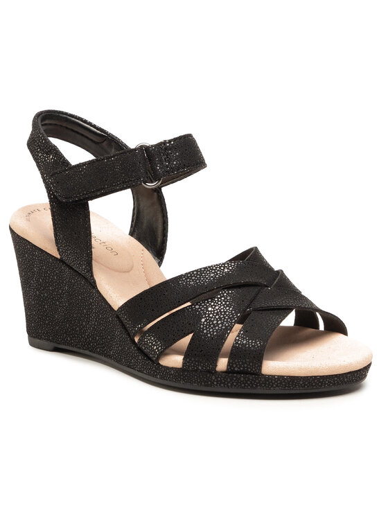 Clarks Clarks Sandale Lafley Leah 261577494 Negru