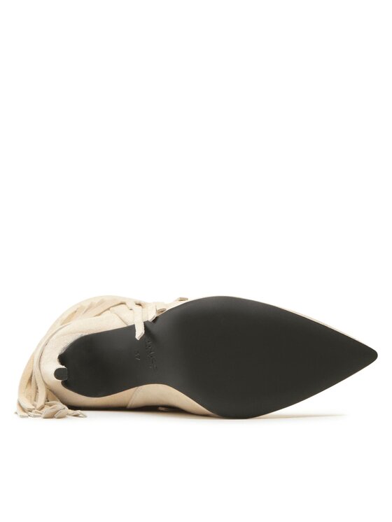 PINKO PINKO Ковбойські чоботи Olympe Tronchetto PE 23 BLKS1 100573 A0N8 Бежевий