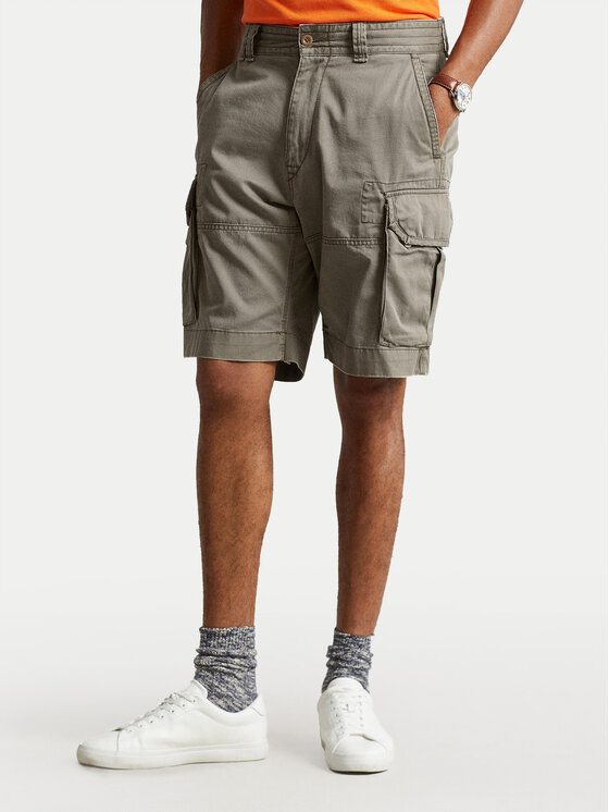 Polo Ralph Lauren Polo Ralph Lauren Pantalon scurți din material 710548502003 Kaki Classic Fit