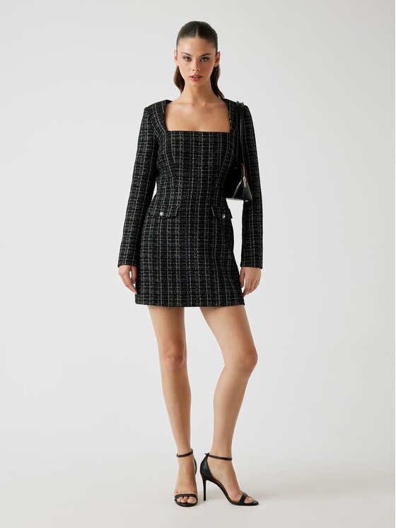 Guess Guess Každodenní šaty 179435 Černá Classic Fit