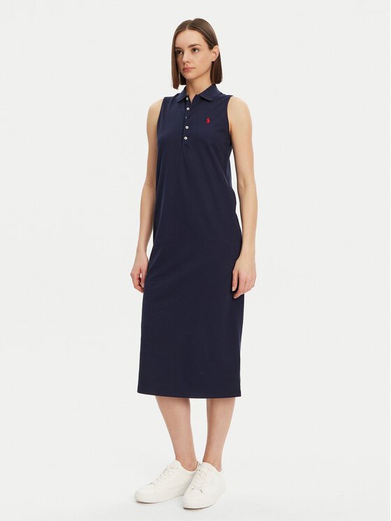 Női Hétköznapi ruha Polo Ralph Lauren, Méret: L, Sötétkék, 211968292002