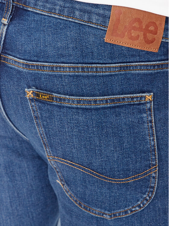 Lee Lee Jeansy 112342254 Niebieski Slim Fit