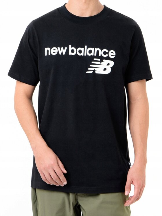 New Balance New Balance T-Shirt MT41905BK Czarny Standard Fit