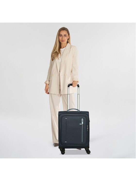American Tourister American Tourister Walizka kabinowa 326474 Błękitny