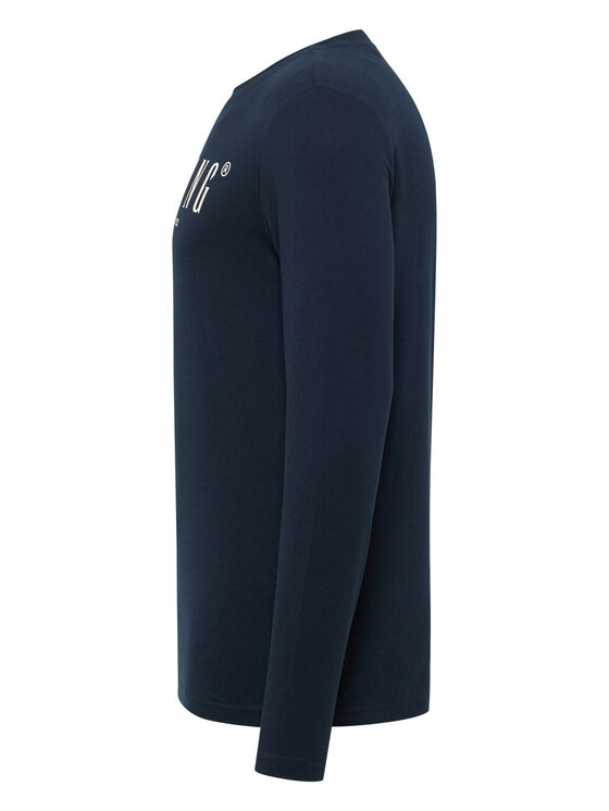 Mustang Mustang T-shirt ASHEVILLE Blu Regular Fit