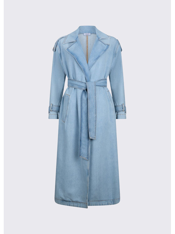 Liu Jo Liu Jo Trench UA6174D031979011 Blu Regular Fit