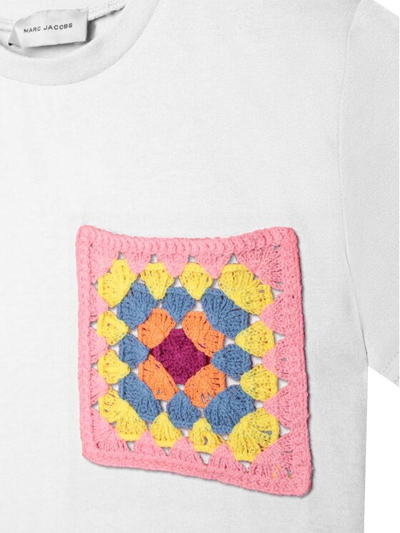 Marc Jacobs Marc Jacobs T-Shirt W15656 S Biały Regular Fit