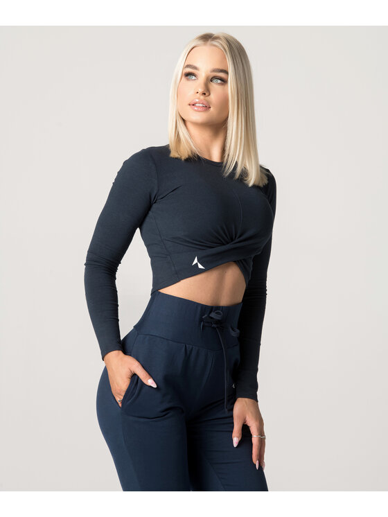 Carpatree Carpatree Top TopGaia Granatowy Fitted Fit