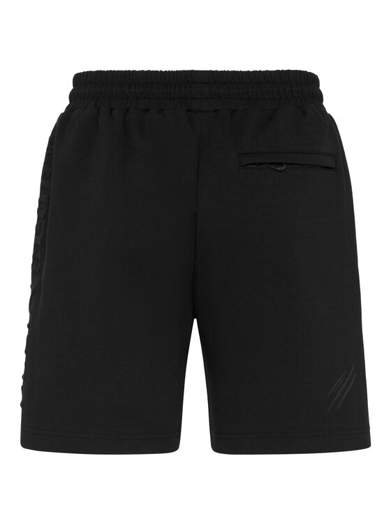 Plein Sport Plein Sport Szorty sportowe 28289 Czarny Jogger Fit