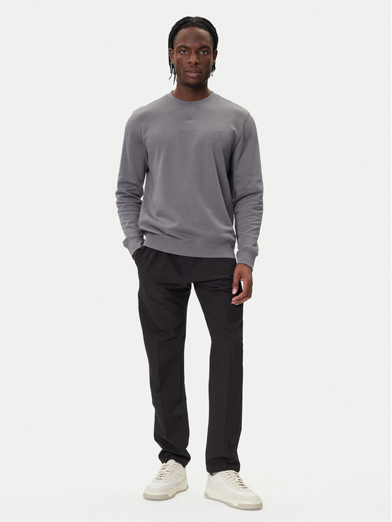 BOSS BOSS Felpa Westart 50509323 Grigio Relaxed Fit