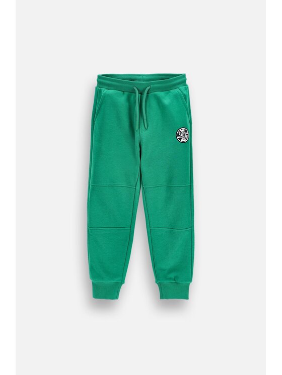 Coccodrillo Coccodrillo Teplákové kalhoty ZC6120104ABK-011 Zelená Regular Fit