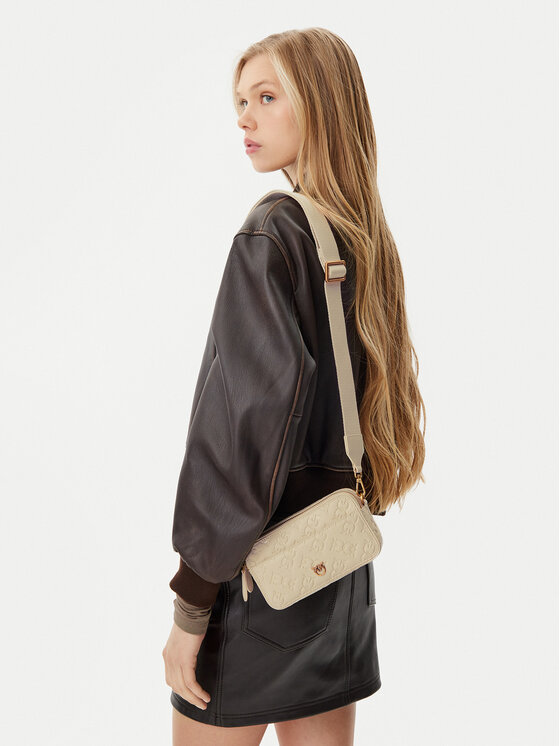 PINKO PINKO Сумка Camera Bag Mini PE 25 PLTT 104292 A1YB Бежевий