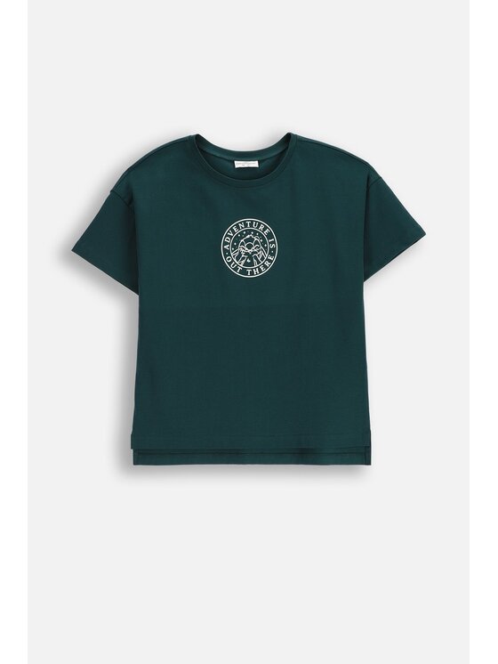 Coccodrillo Coccodrillo T-Shirt ZC5143207LGD-011 Zelená Regular Fit