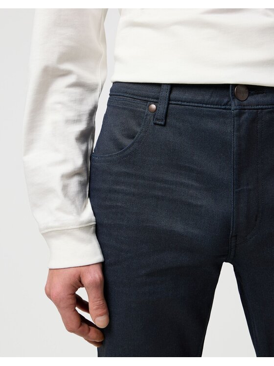 Wrangler Wrangler Jeansy GREENSBORO Czarny Straight Leg