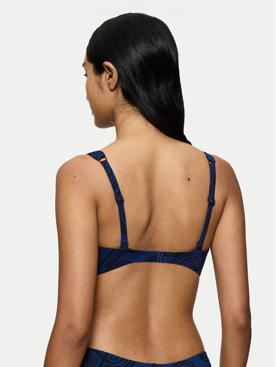 Triumph Triumph Μπικίνι πάνω μέρος Flex Smart Summer 10222175 Σκούρο μπλε