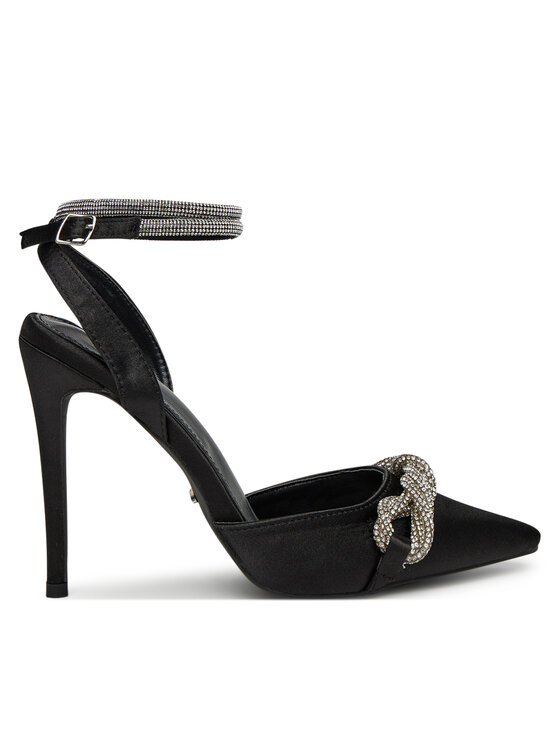 DeeZee DeeZee Pantofi cu toc subțire HT085-9 Negru