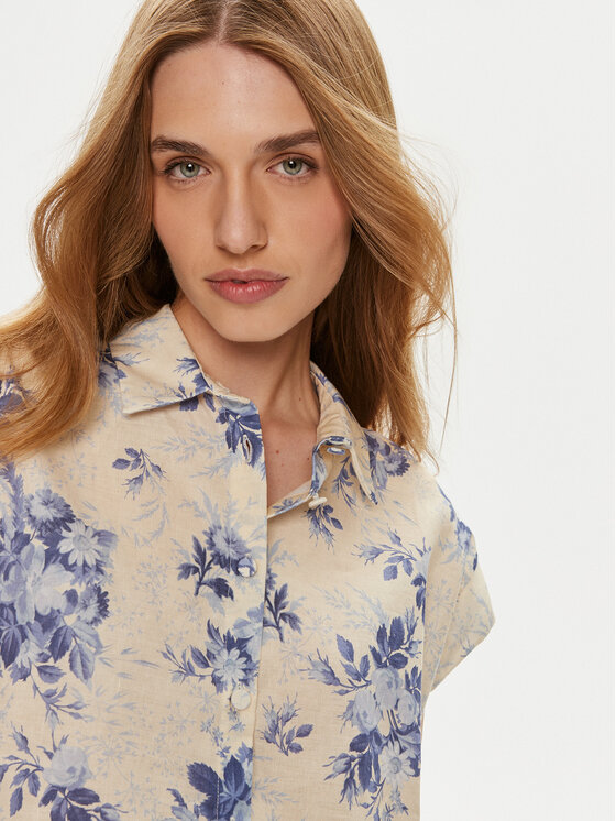 TWINSET TWINSET Koszula 241TT2426 Kolorowy Loose Fit