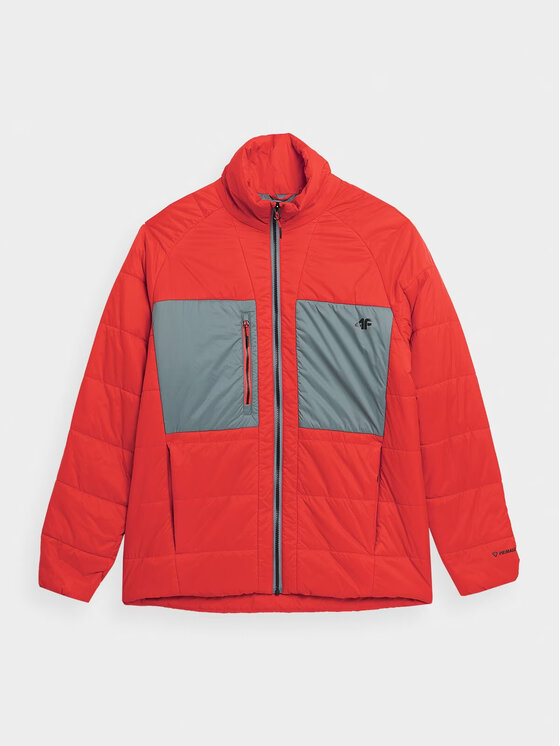 4F 4F Giubbotto piumino 4FSS23TDJAM053-62S Rosso Regular Fit