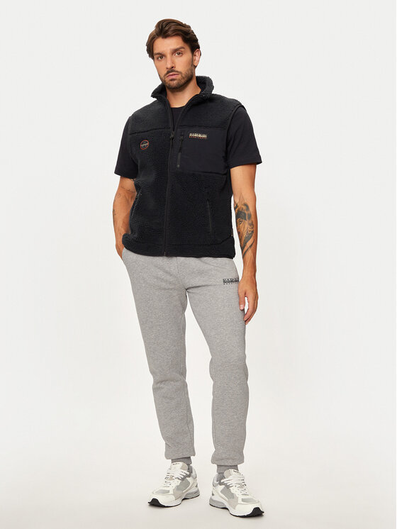 Napapijri Napapijri Kamizelka Yupik NP0A4HZK Czarny Regular Fit