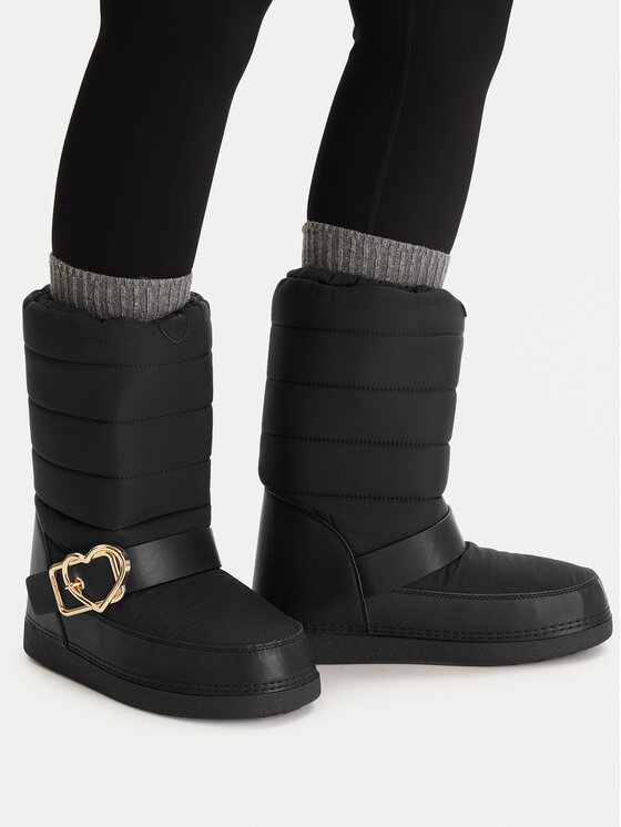LOVE MOSCHINO LOVE MOSCHINO Cizme de zăpadă JA24442G0NISK00B Negru