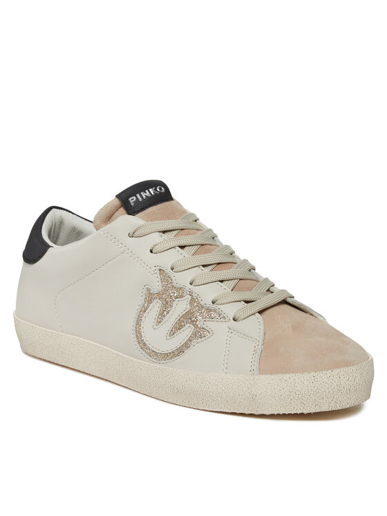 PINKO Pinko Sneakersy Seattle Sneaker AI 23-24 BLKS1 101631 A18A Béžová