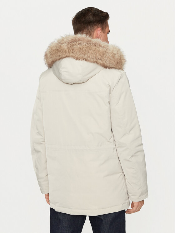Geox Geox Parka Sandford M4628F T3148 F1616 Ekru Regular Fit