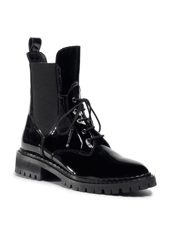 Eva Minge Eva Minge Schnürstiefeletten EM-21-08-001037 Schwarz