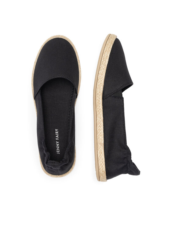 Jenny Fairy Jenny Fairy Espadrilles KAYLA WSK1609-05 Schwarz