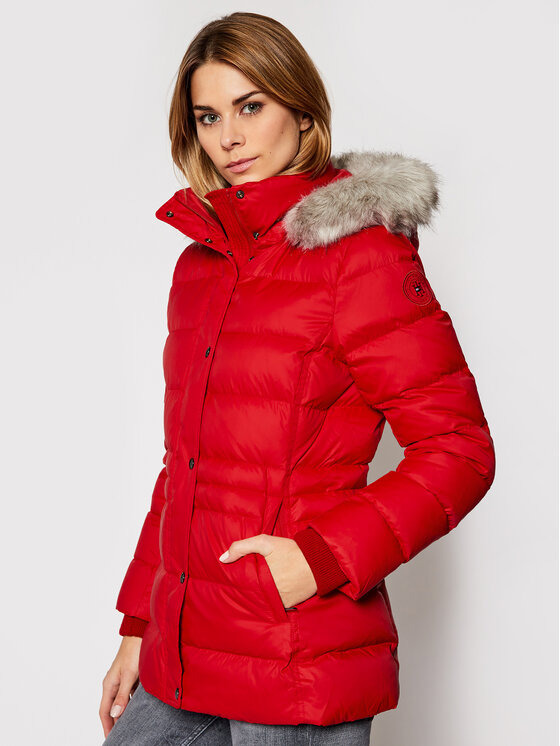 Parka Amazon Rote Winterjacke Tommy Hilfiger Ã¼bergangsjacke