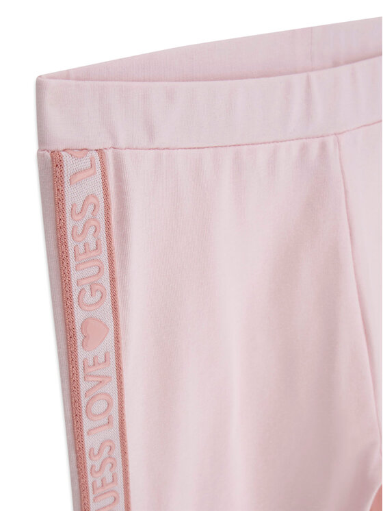 Guess Guess Súprava mikina a legíny K6RG00 KA6R4 Ružová Regular Fit