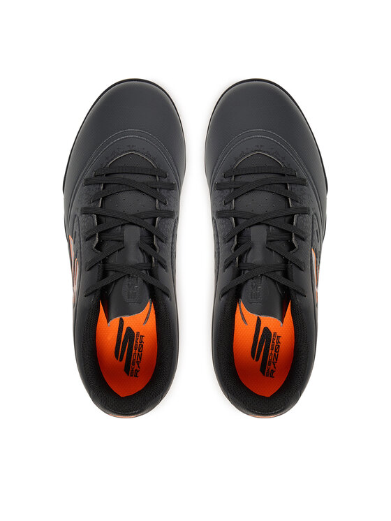 Skechers Skechers Futbalové topánky Razor 1.5 Jr Youth TF 252061L BKOR Čierna