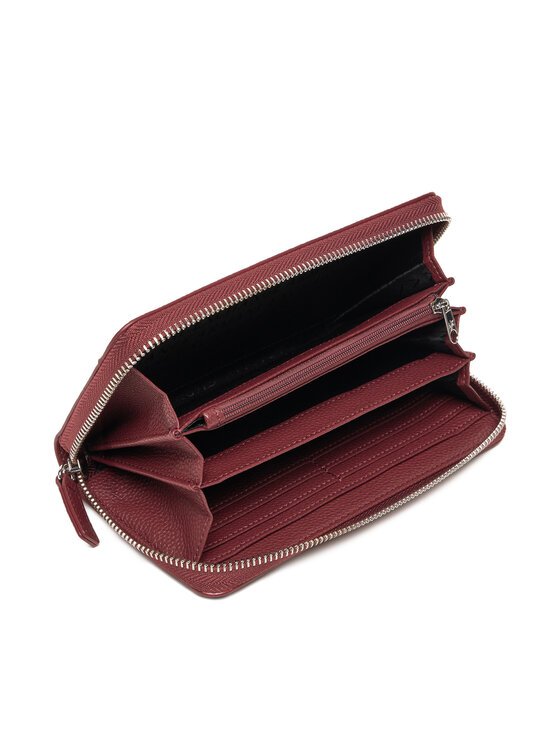 Armani Exchange Armani Exchange Veliki ženski novčanik 948068 CC783 UA343 Tamnocrvena