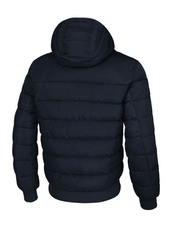 PITBULL PITBULL Kurtka zimowa męska z kapturem Dillon 3XL Granatowy Regular Fit
