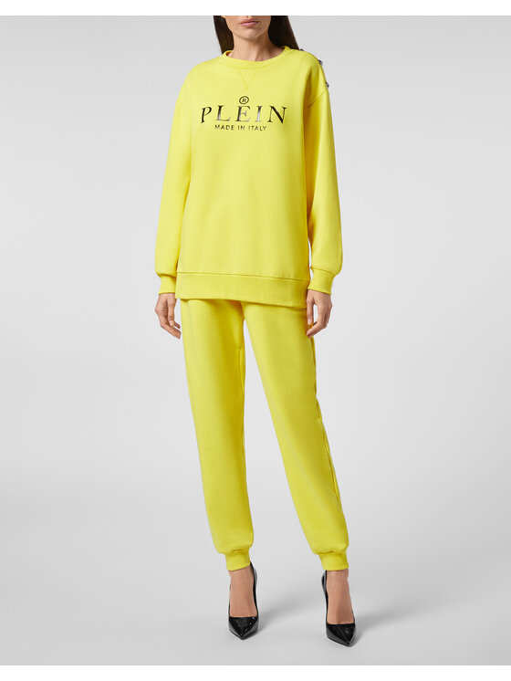 PHILIPP PLEIN PHILIPP PLEIN Teplákové kalhoty 6821 Žlutá Jogger Fit