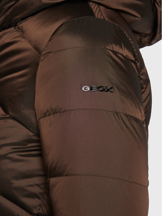 Geox Geox Pernata jakna Adrya W2626G T2566 F6195 Smeđa Regular Fit