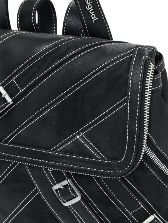 Desigual Desigual Zaino BACK_FIBONACCI HAMPTON MINI BLACK Nero