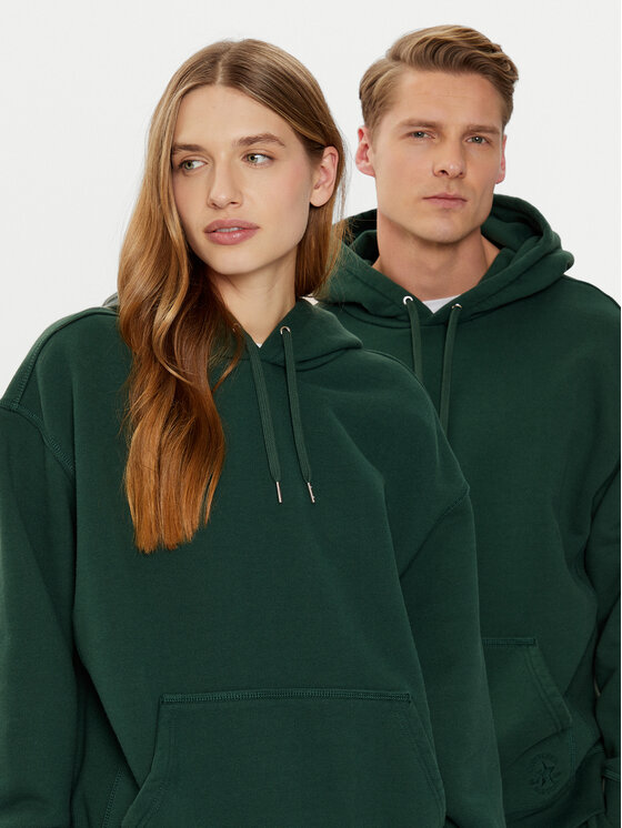 Converse Converse Sweatshirt Unisex Gold Standard 10025917-A08 Grün Loose Fit
