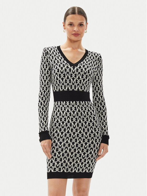 Marciano Guess Marciano Guess Φόρεμα υφασμάτινο 4YGK74 5036Z Μαύρο Regular Fit