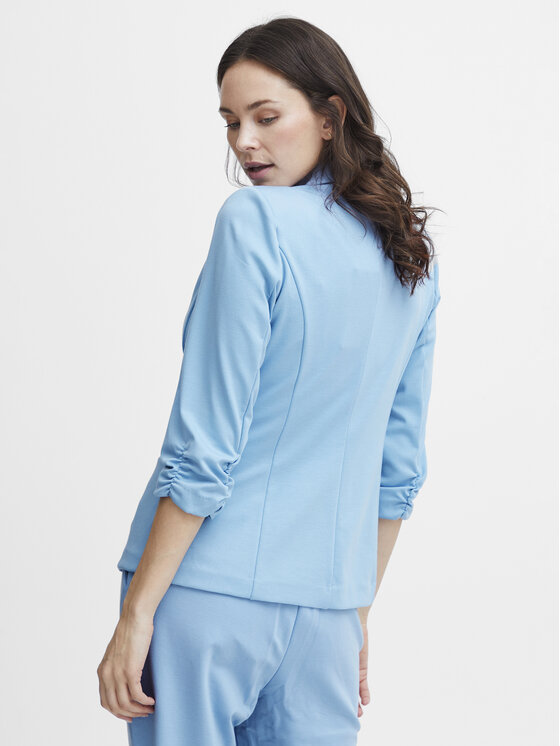 Fransa Fransa Піджак 20604689 Голубий Regular Fit