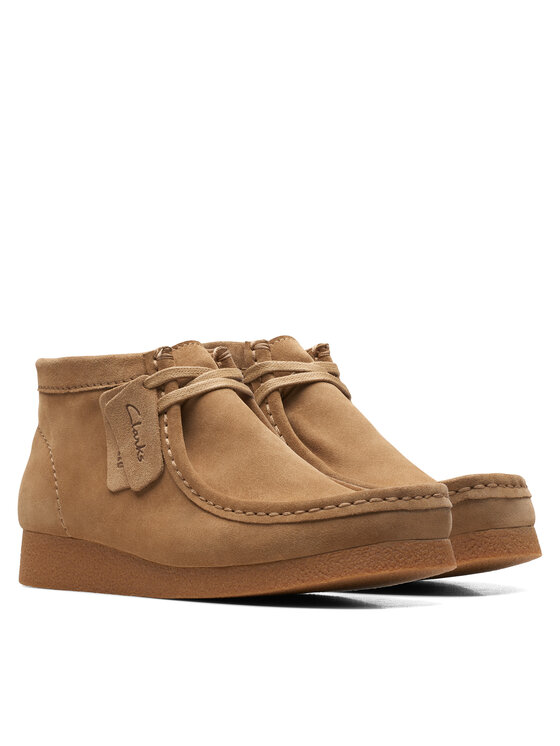 Clarks Clarks Gležnjarji Wallabee Evo Boot 26172824 Rjava