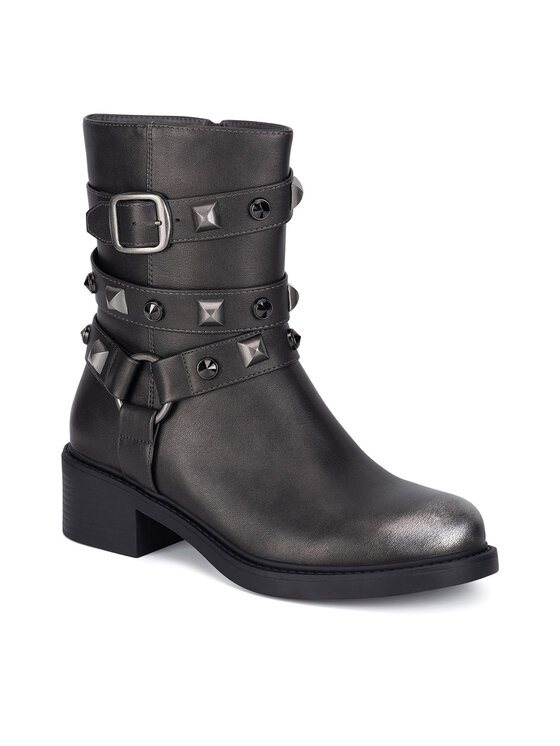JENNY JENNY Botki WFA2882-2 Srebrny