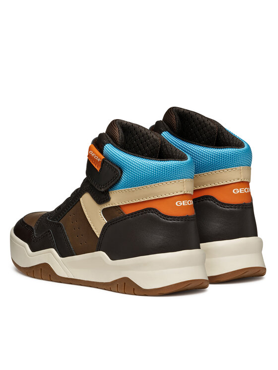 Geox Geox Сникърси J Perth J367RF 0MEFU C0740 D Кафяв
