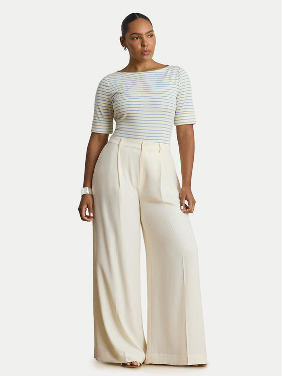 LAUREN RALPH LAUREN LAUREN RALPH LAUREN Bluzka Judy 200P13919001 Beżowy Regular Fit