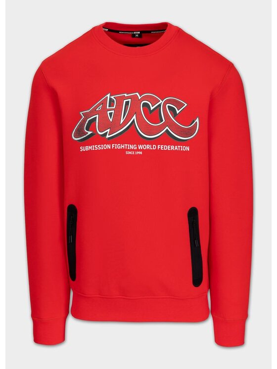 PITBULL PITBULL Bluza ADCC DOGWOOD Czerwony Regular Fit