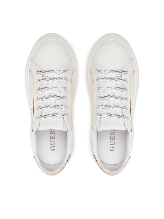 Guess Guess Αθλητικά FLJMRI ELE12 Λευκό