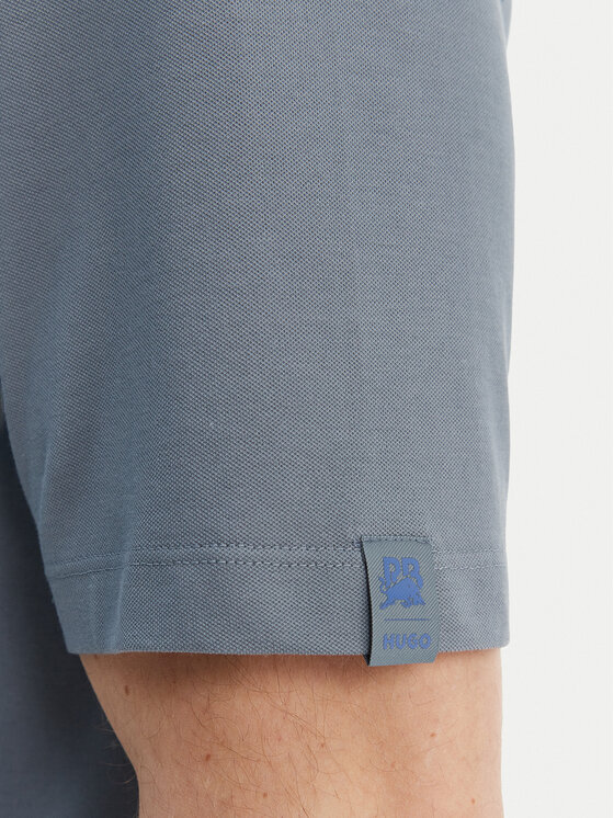 HUGO HUGO Tricou polo Dunios_RB 50559650 Albastru Regular Fit