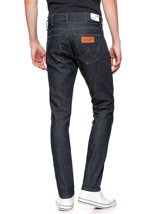 Wrangler Wrangler Jeansy LARSTON Niebieski Slim Fit
