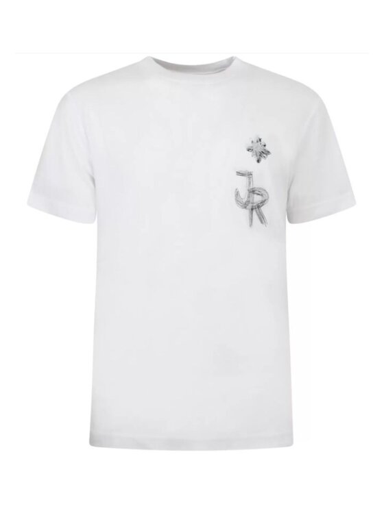 John Richmond T-shirt T-shirt da uomo John Richmond Bianco Regular Fit