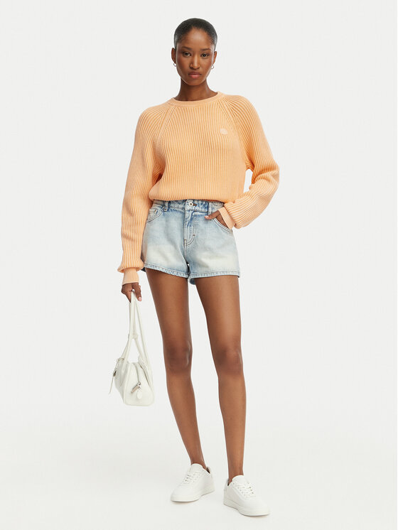 HUGO HUGO Дънкови шорти Galimon 50557083 Светлосин Regular Fit